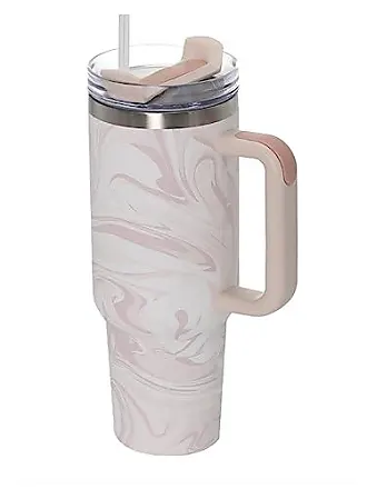 G-B Stanley Cup 40 oz Tumbler Chapstick Keychain Holder - 2  in-1 Holder Fits for Stanley 40 oz Tumbler Cup (Pink) (Stanley Cup Not  Included): Tumblers & Water Glasses