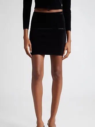 NWT ALEXANDER WANG Cropped Cardigan + Skirt logo trim embellished
