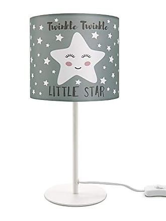 LED Kinderlampe Lampe Kinderzimmer Tischlampe Nachttischlampe Sterne Motiv E14 