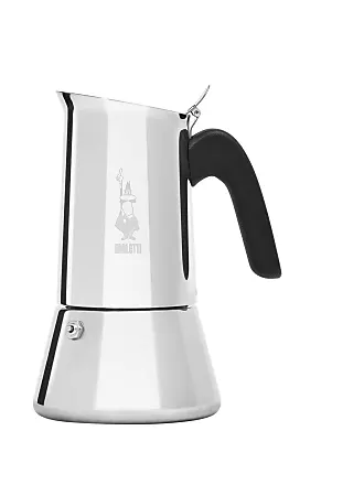 Bialetti - New Venus Induction, Stovetop Coffee Maker, Suitable for all  Types of Hobs, Stainless Steel, 10 Cups (15.5 Oz), Silver