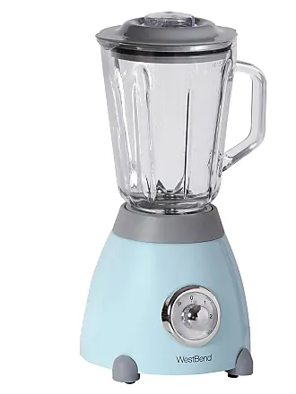 West Bend Electric Kettle Retro-Styled Stainless Steel 1500 Watts with  Auto-Shutoff & Boil-Dry Protection, 1.7-Liter, Blue