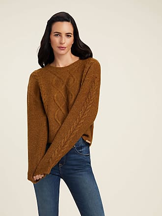 DAMEN Pullovers & Sweatshirts Print Rabatt 71 % Mango Pullover Braun/Schwarz S 