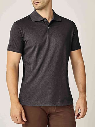Arilce Halsey-Badlands Men Polo Shirt Short Sleeve Lapel Blouse Black