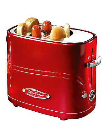 Homecraft Electric Sausage & Brat Grill with Oil Drip Tray, Carry Handle,  and Cord Storage, up to 5 Links of Beef, Turkey, Chicken, Veggie Sausages