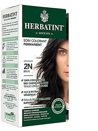 Coloration Cheveux Naturelle 1N Noir - 150ml - Herbatint