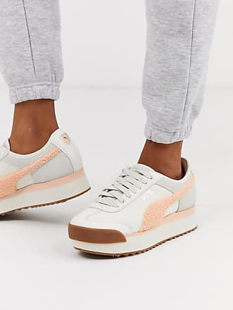 puma bianche e rosa