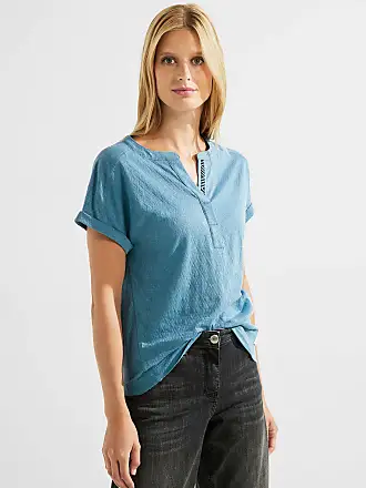 Damen-T-Shirts in Cecil Blau Stylight | von