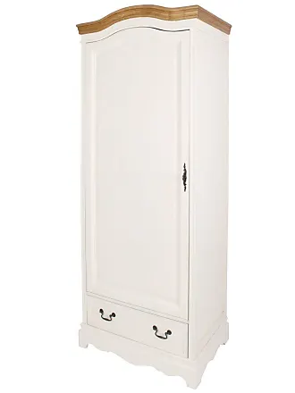 Armario blanco 3 puertas SNOW. 198x165 cm para dormitorio o