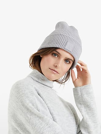 Rabatt 33 % Topshop Grauer tricot Baskenmütze Grau Einheitlich DAMEN Accessoires Hut und Mütze Grau 