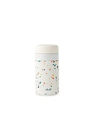W&P WP-PMCL-TZCM Porter Travel Protective Silicone Sleeve, 16 Ounce  Terrazzo Cream, Reusable Cup for Coffee or Tea, Portable Ceramic Mug with  BPA-Free