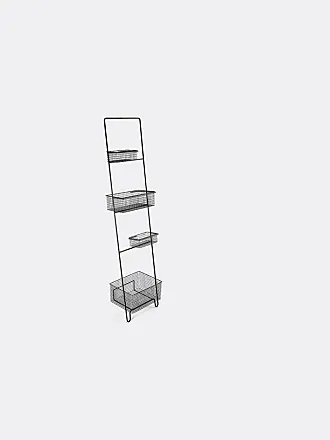 VECELO 3-Tier Bookcase,Small Storage Shelves,Industrial Shelving Unit for  Living Room,Bedroom,Classroom,Brown