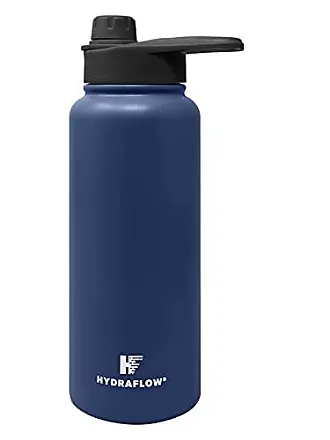 Hydraflow Hybrid 13-Piece 34-oz. Double Wall Stainless Steel Bottles+Accessories