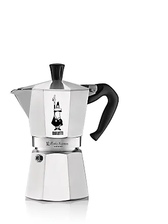 Bialetti - Moka Express: Iconic Stovetop Espresso Maker, Makes Real Italian  Coffee, Moka Pot 3 Cups (4.3 Oz - 130 Ml), Aluminium, Silver: Stovetop  Espresso Pots: Home & Kitchen 