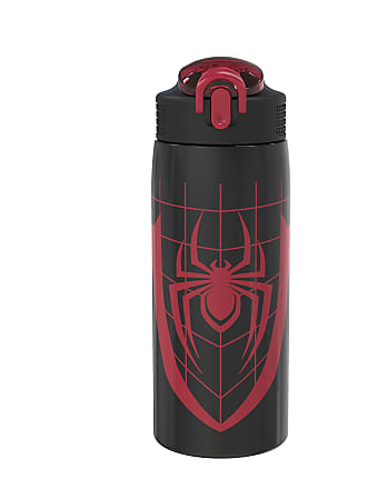 SPIDER-MAN Zak! No Leak BPA-Free 16 oz. Plastic Water Bottle Drink  Container NWT