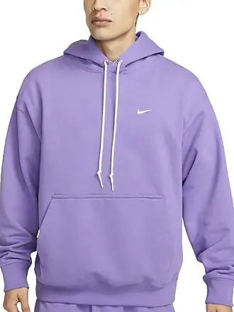 Tuff Athletics zip up hoodie sweatshirt purple cotton blend size Large
