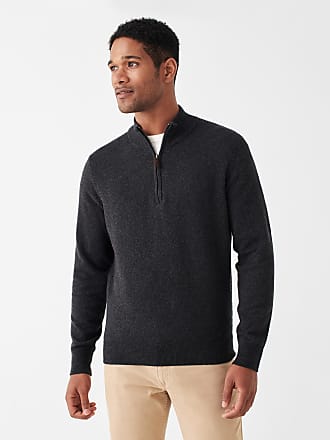 Mens Clothing Sweaters and knitwear Zipped sweaters CDLP Cotton Mobilité Heavyweight Terry Half Zip in Black for Men 