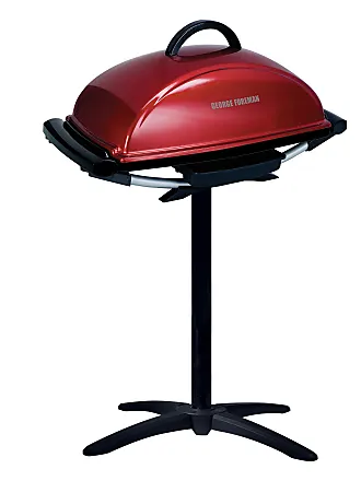 George Foreman GFO3320GM Indoor/Outdoor Gun Metal Electric Grill