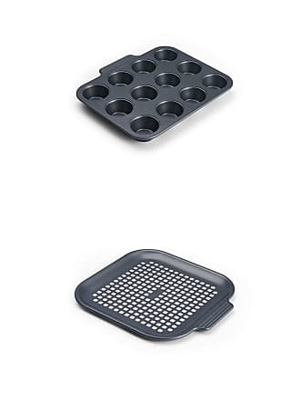 Instant Pot Instant Vortex Official Nonstick Perforated Pizza Pan Gray, 8-Inch