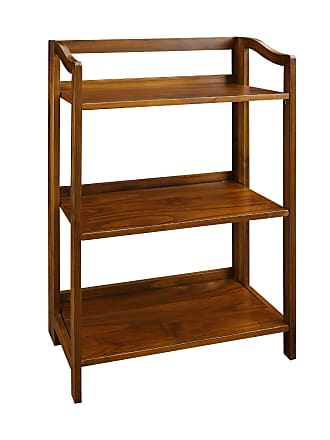 Shelves By Casual Home Now At, Casual Home Mission Mahogany Wood 3 Shelf Bookcase