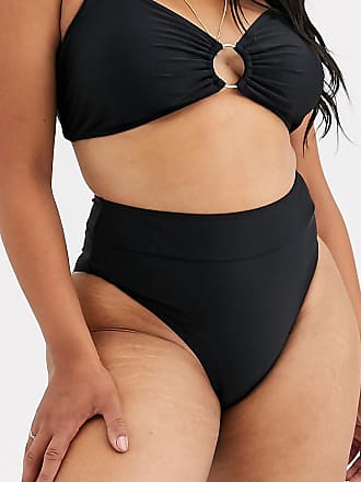 south beach shine tortoise shell cut out swimsuit in black