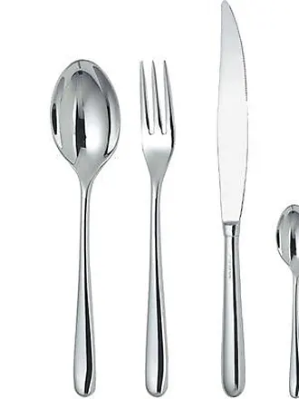 Ménagère Itsumo Alessi - métal gris argent