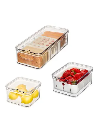 Kenney Storage Made Simple Organizer Bin with Handles in Clear