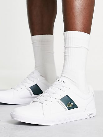 lacoste white sneakers sale