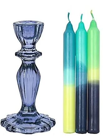 Talking Tables Dinner Candles & Candle Holders, Green/Blue