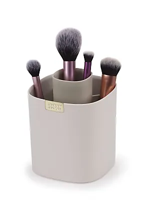 Joseph Joseph EasyStore - Bathroom Storage Caddy Organiser for bathroom  accessories - Ecru, 11.9 x 11.6 x 24.9 cm