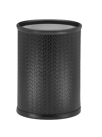 FurnitureXtra™ Classic Style Powder Coated Soft Close Pedal Bin Metal Lid Black Plastic Inner bucket 