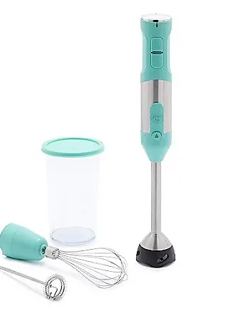 Elementi Electric Milk Frother Handheld - Drink Mixer - Electric Whisk - Handheld Mixer (Mint Green)