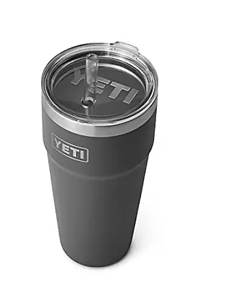 YETI Rambler 26 oz Straw Cup, Vacuum Insulated, Stainless  Steel with Straw Lid, Nordic Blue: Tumblers & Water Glasses