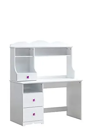 Enkel Basic White Study Table Study Desk Medium –