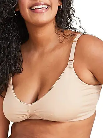 HATCH Crossover Pima Cotton Blend Nursing Bra in Sand