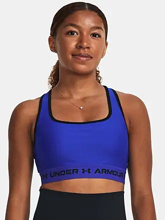 UNDER ARMOUR Sport-BH SEAMLESS LOW LONG HEATHER in lila