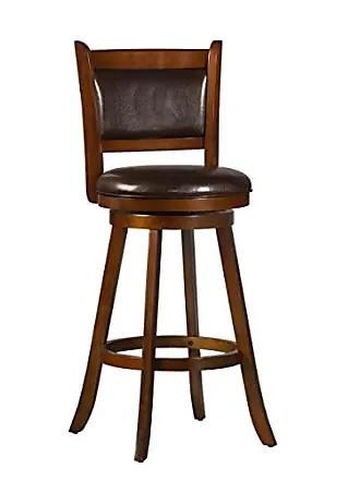 Tripod 36 Leather Chair, Walnut/Black, Brown & White Cowhide