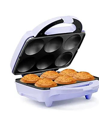 Holstein Housewares 4-Section Heart Shaped Waffle Maker Lavender, Blue