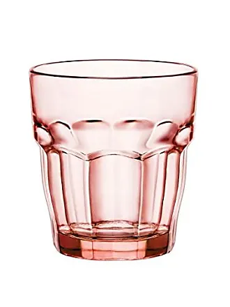 Hammered Drinking Glass 30 cl, Coral - Madam Stoltz @ RoyalDesign