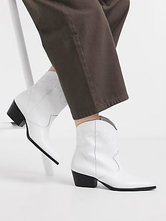 depp leather heeled chelsea boots