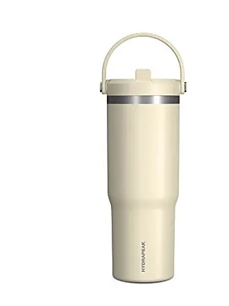 Hydrapeak Stainless Steel Bottle with Straw Lid & Silicone Boot 32oz Modern in Blue