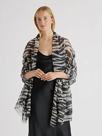 Mongolian Cashmere Ribbed Wrap