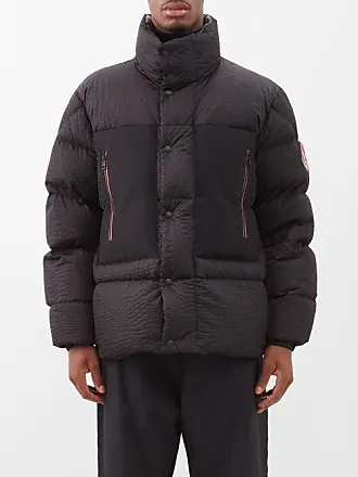 Louis Vuitton Crinkled Nylon Peplum Puffer Jacket BLACK. Size 40