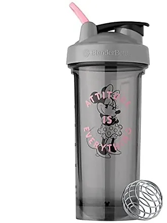 BlenderBottle Shaker Bottle Pro Series Perfect for Protein Shakes and Pre  Workout, 24-Ounce, Black