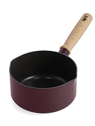 GreenPan Hudson Healthy Ceramic Nonstick, 3QT Saute pan Jumbo Cooker with  Lid, Vintage Wood Insipred Handle, PFAS-Free, Dishwasher Safe, Black