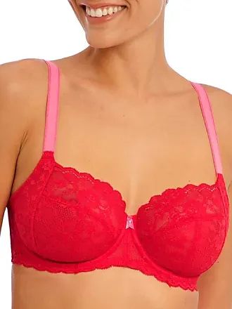 Freya Womens Love Note Underwire High Apex Plunge Bra : :  Clothing, Shoes & Accessories
