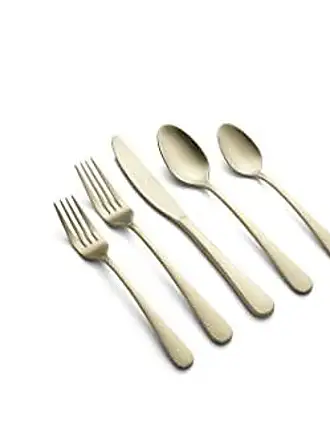 Cambridge Silversmiths Rise Satin Flatware Set, 20 Piece - Silver-Tone