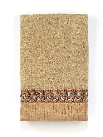 Avanti Linens Braided Cuff Collection Hand Towel, Gold