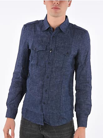 Camicia jeansBrunello Cucinelli in Denim da Uomo colore Blu Uomo Abbigliamento da Camicie da Camicie casual e con bottoni 