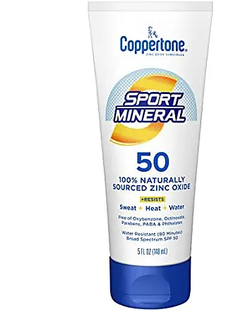 Coppertone SPORT Clear Sunscreen Lotion SPF 30, Water Resistant Sunscreen,  Broad Spectrum SPF 30 Sunscreen, 5 Fl Oz Tube