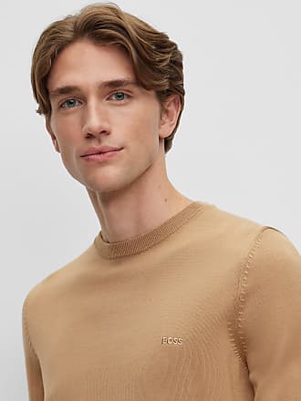 Hugo boss deals beige jumper